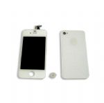 Lcd  iphone 4s completa con tapa trasera blanca